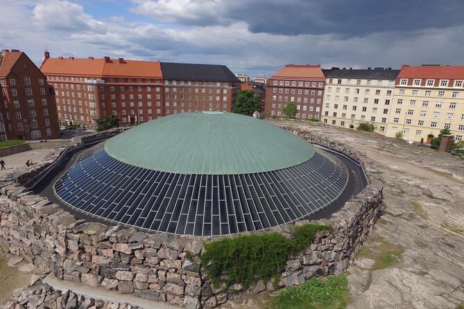 Helsinki Sightseeing Tour With Professional Local Guide - Temppeliaukio Church, carved into the rock