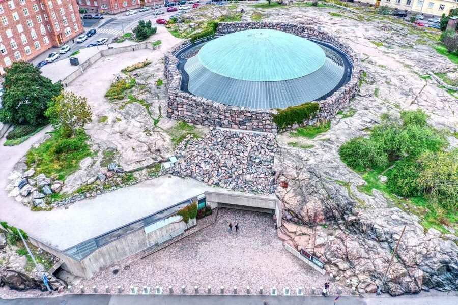 Helsinki: Temppeliaukio Church Entrance Ticket - The Suomalainen brothers’ materials and methods
