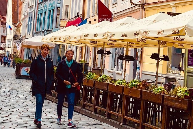 Helsinki to Tallinn Guided Tour -cruise ticket & pick up included - Walking through Tallinn Old Town