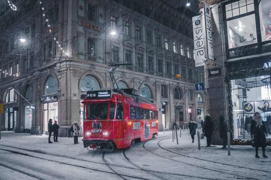 Helsinki: Tram Tour - Oodi and Helsinki Central Station