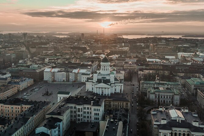Helsinki Walking Tour at Helsinki Architecture - Sanomatalo, Fazer Café, and the railway station