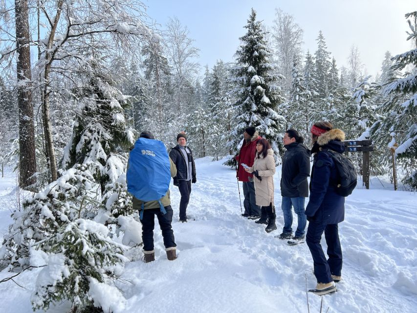 Helsinki: Winter Wonderland Liesjärvi National Park Hike - The Wilderness Hut and a Finnish Campfire Lunch