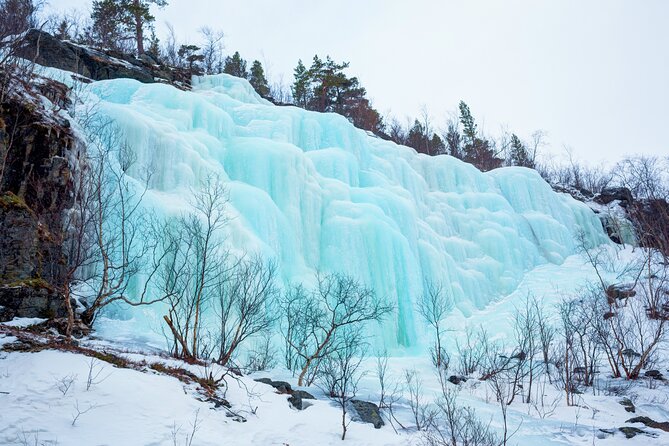Hike to Frozen Waterfalls of Korouoma Including BBQ Lunch from Rovaniemi - The hike through snow, forest, and canyon
