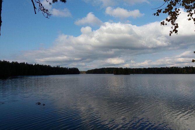 Hiking around forest and lake - Key points at a glance