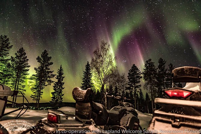 Hunting Northern Lights by Snowmobiles - What the $202.84 price includes