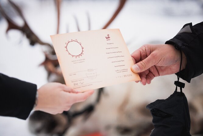 Husky and Reindeer Experience - The schedule can leave you hungry