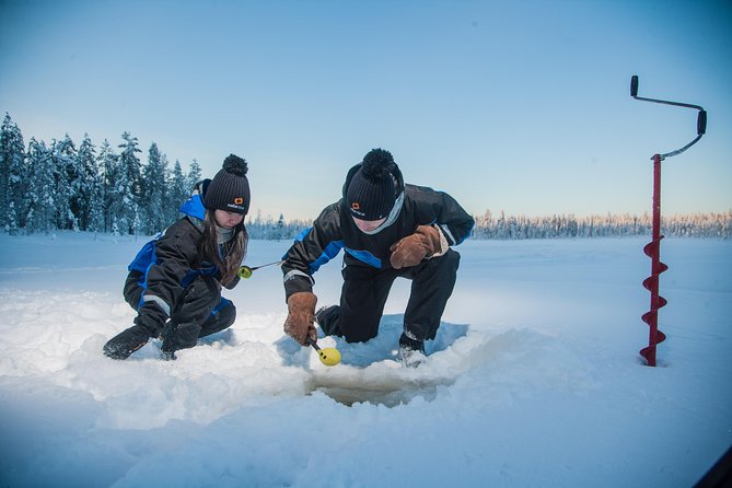 Ice Fishing -By car - Who will enjoy this ice-fishing trip