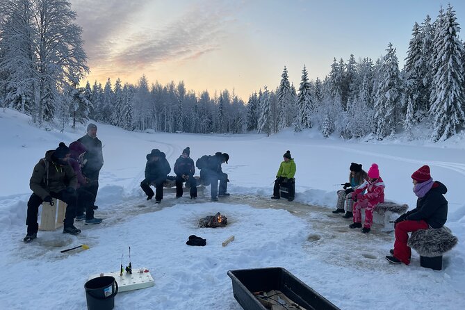 ICE FISHING experience - Why this Rovaniemi ice-fishing trip works
