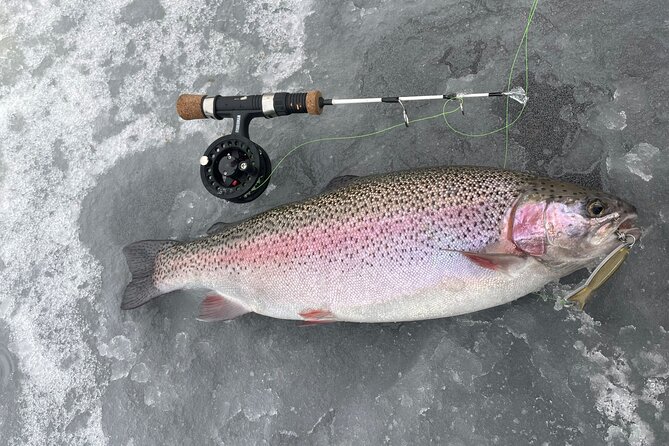 ICE FISHING experience - Hot drinks and a little Finnish comfort