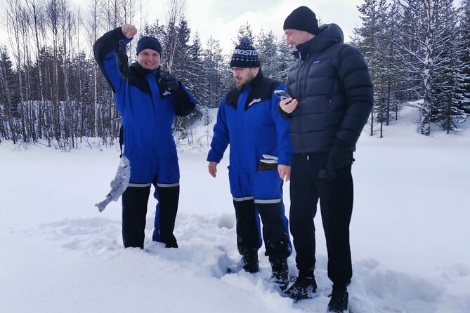 ICE FISHING experience - Pickup from your accommodation
