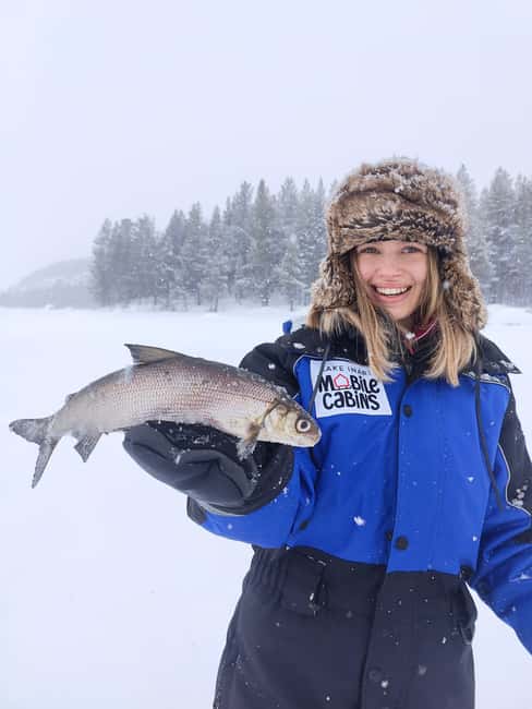 Inari: 2 hour Ice Fishing at Lake Inari - Setting out from Inari village