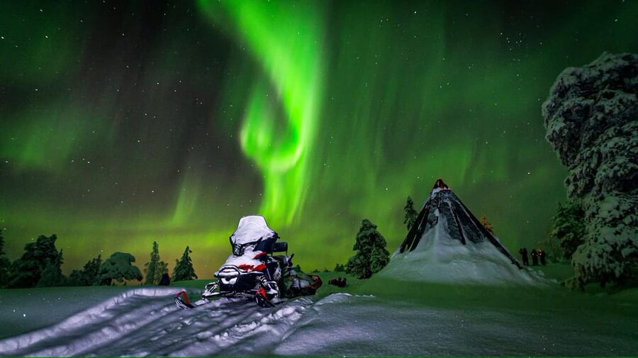 Inari: Northern Lights Hunt Snowmobile Safari - Cold, Darkness, and the Real Comfort Level