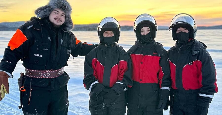 Ivalo: Snowmobile Safari, Meet and Feed Reindeers with Lunch - Who will enjoy this safari most