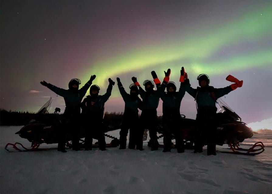 Kemi-Tornio: Night Safari on Snowmobiles - Riding through the forest and across frozen Bothnian Bay