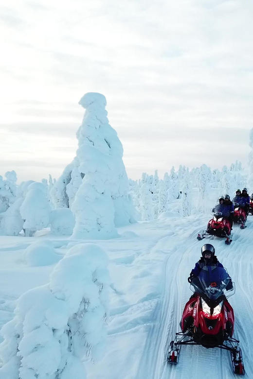 King of Ylläs: Snowmobiling to the Hill - What the $190 price includes