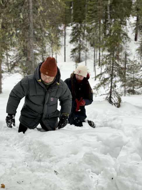 Korouoma Canyon Frozen Waterfalls Hike & Private Teepee BBQ - What the $182 price covers