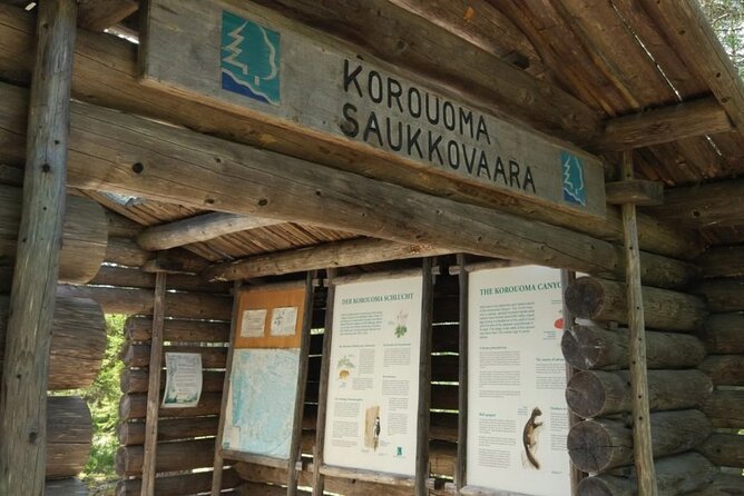 Korouoma National Park & Frozen Waterfalls - Walking through the three-hour canyon route