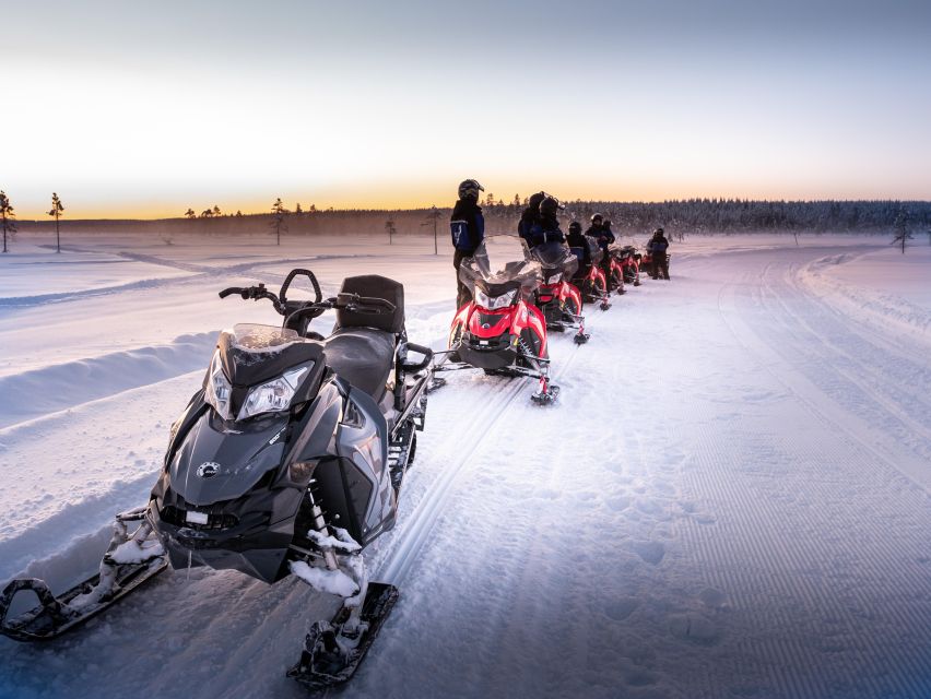 Levi: 3 Hour Snowmobile Safari Around Levi with Coffee Break - The Coffee Break in a Lappish Café
