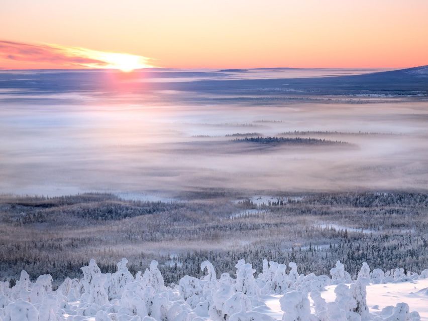 Levi: 4 Hour Snowmobile Safari to the Fells in Levi - The first 105-minute ride toward the fells
