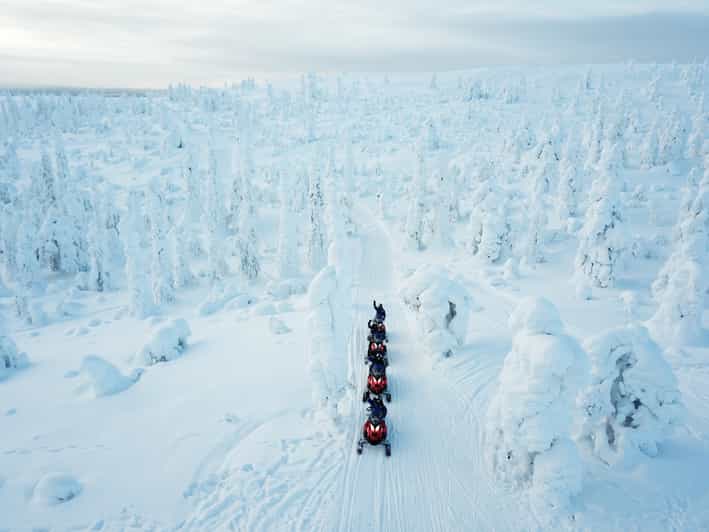 Levi: Easy Snowmobile Safari into the Nature - Sharing the machine changes the value