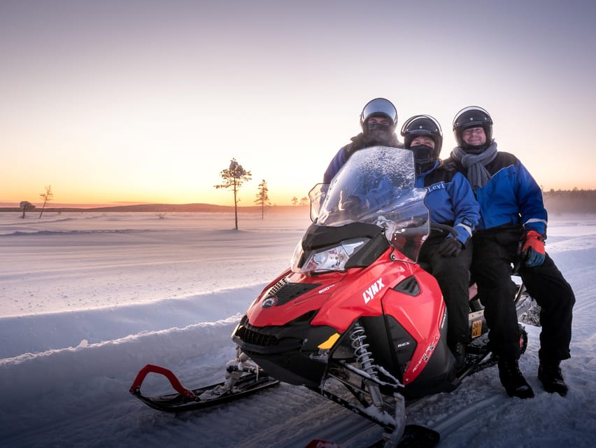 Levi: Easy Snowmobile Tour Perfect for Beginners - A short, gentle start to snowmobiling in Levi