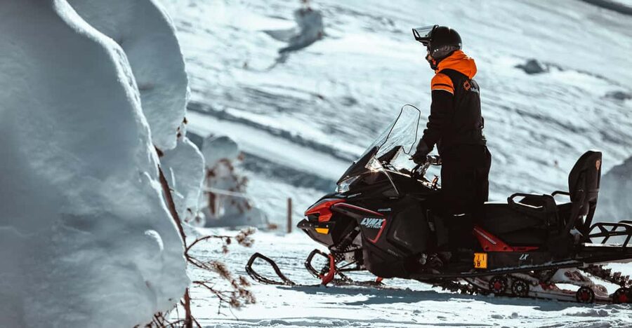 Levi: Full Day Snowmobile Safari to Wilderness - Stops for photographs and a proper winter pause