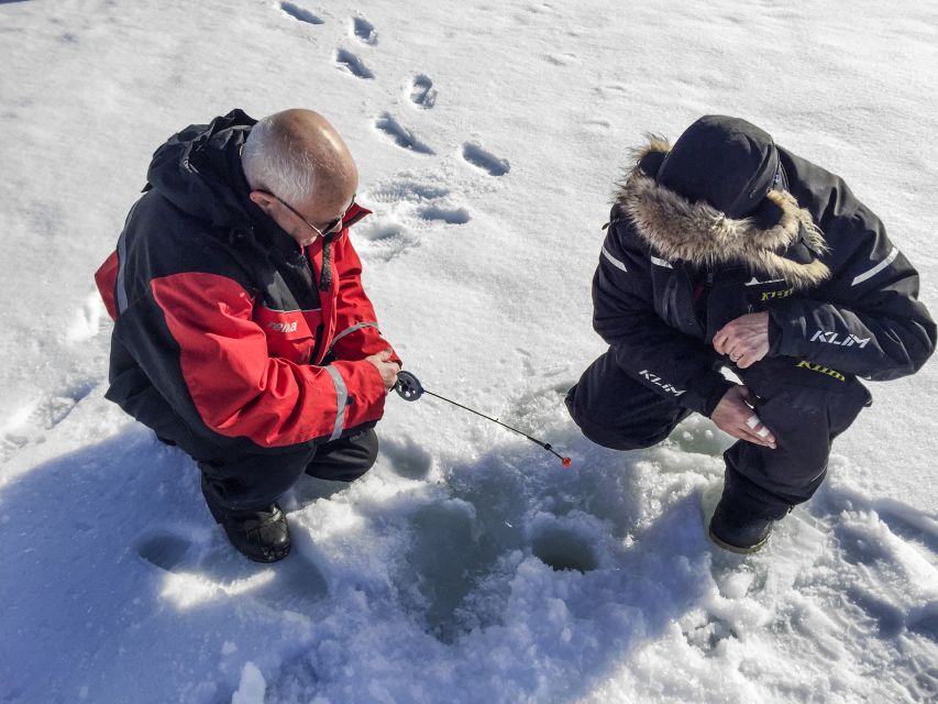 Levi: Ice Fishing by Snowmobile - Useful preparation for the snow