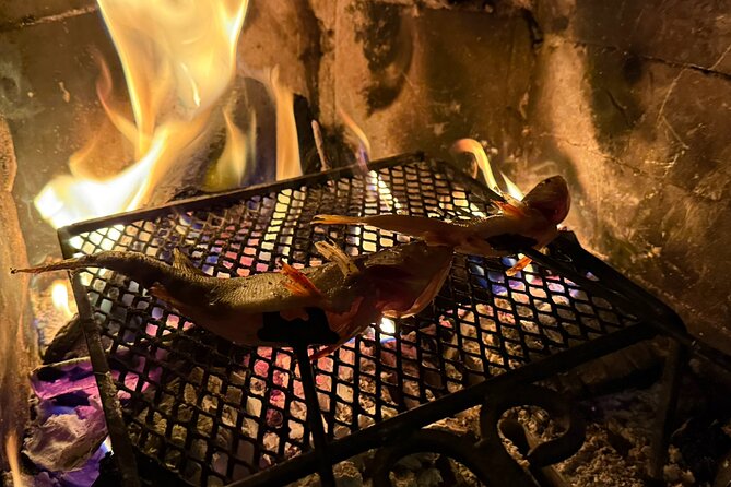 Levi Ice Fishing Experience in the Wild with Campfire Treats - From Levi to Lompolo in 35 minutes