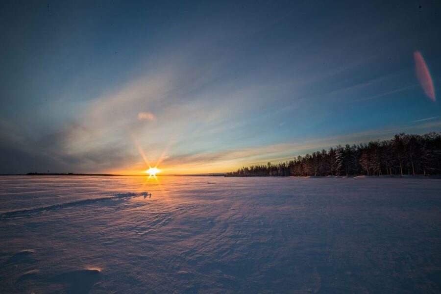 Levi: Ice Fishing on a Frozen Lake - Should you book Levi ice fishing?