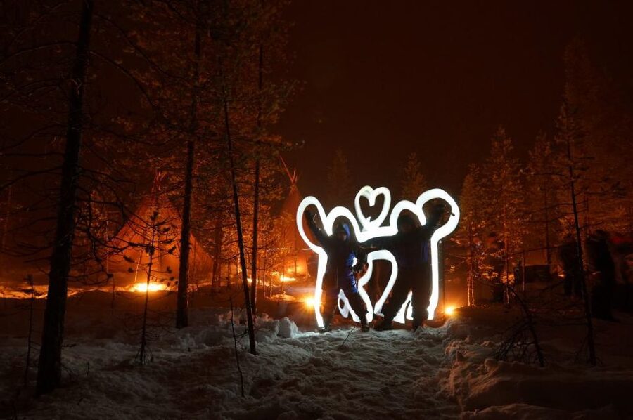 Levi: Northern Lights Hunting Photo Tour - The bus ride is part of the strategy