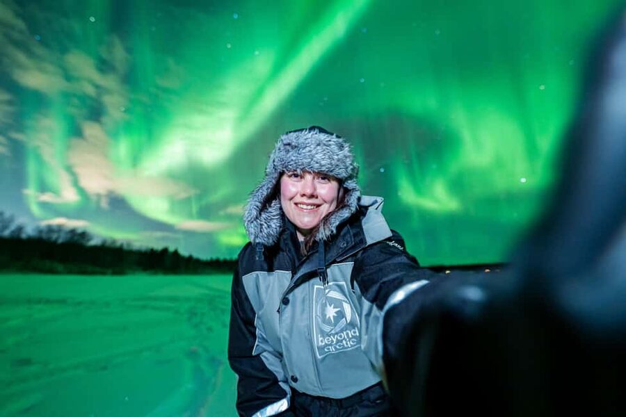 Levi: Northern Lights Hunting - Photography Tour - Leaving Sirkka for darker skies