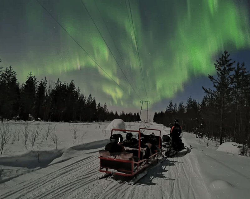 Levi: Northern Lights Sledge Ride - The sledge ride into darkness