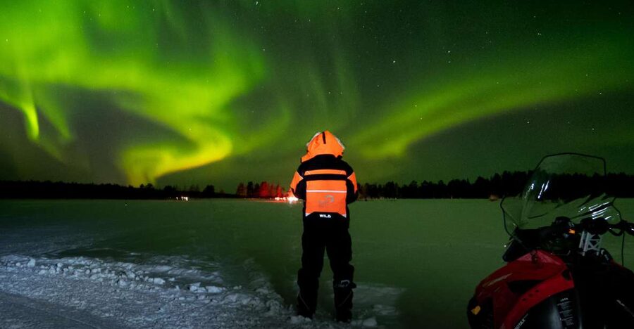 Levi: Northern Lights Snowmobile Tour with Snacks and Drinks - What this Levi night tour is really about