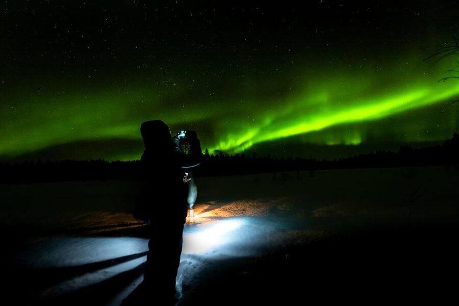 Levi: Northern Lights Tour by Minivan - Key points at a glance