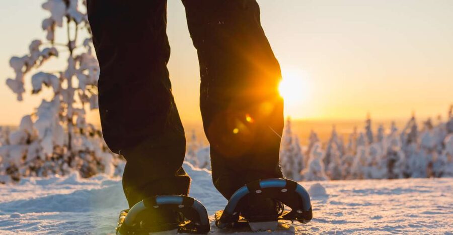 Levi: Scenic Levi Snowshoe Trip - Why snowshoes change the walk