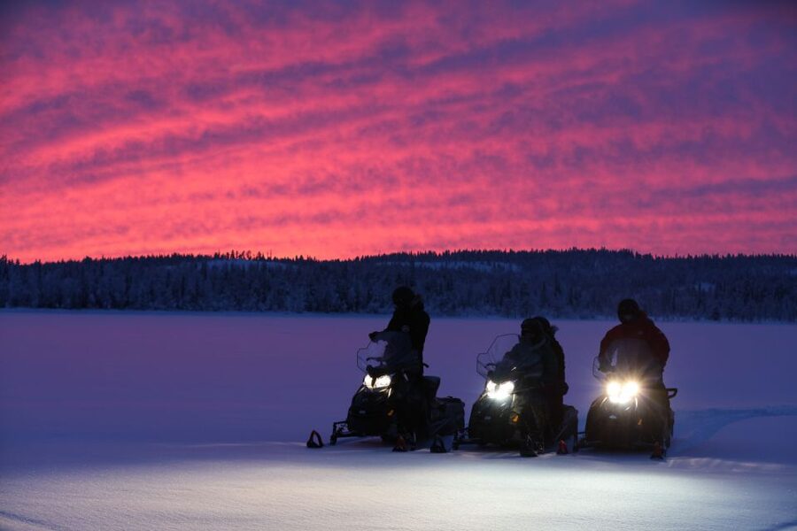 Levi: Snowmobile Tour to Snow Village - Exploring Snow Village’s ice rooms