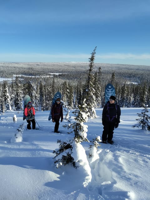 Levi: Snowsurfing Adventure with Snowshoe Hike - What snowsurfing in Levi actually feels like