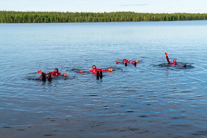 Midnight Sun Floating Experience in Forest Lake - The 8:00 to 9:00 p.m. Pickup Window