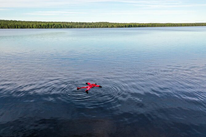 Midnight Sun Floating Experience in Forest Lake - Reaching the Forest Lake