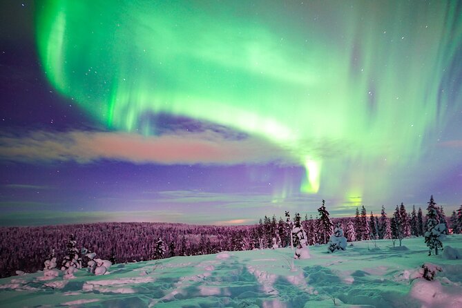 Night Snowshoeing Adventure under the Northern Lights - Choosing the Right Route for Your Group