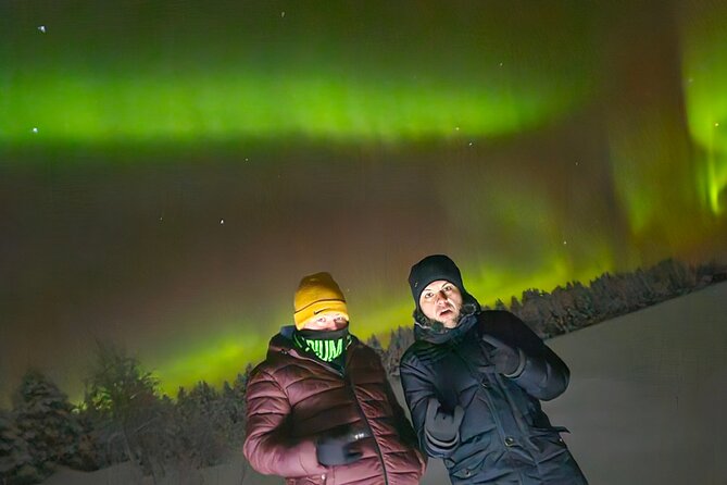 Northern Lights Auroras from Kemi-Tornio with Pickup - The pickup and first 30 minutes