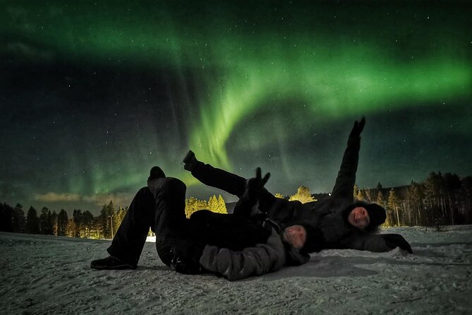 Northern Lights Auroras from Kemi-Tornio with Pickup - Searching for the right Aurora spot