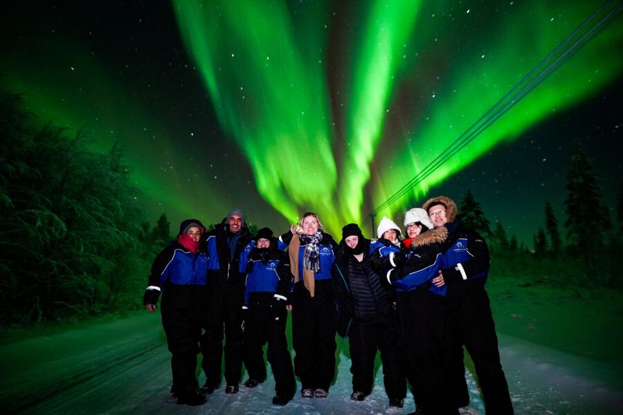 Northern Lights Hunting Adventure in Lapland - The professional photos are a real advantage