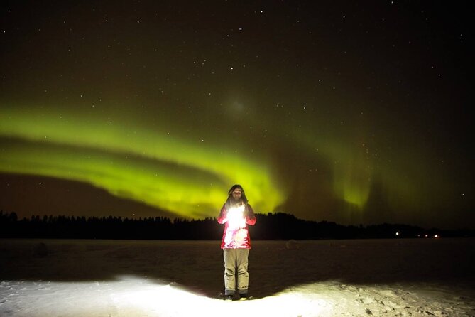 Northern lights hunting photo tour with bbq; small groups - How much value do you get for $102.58?