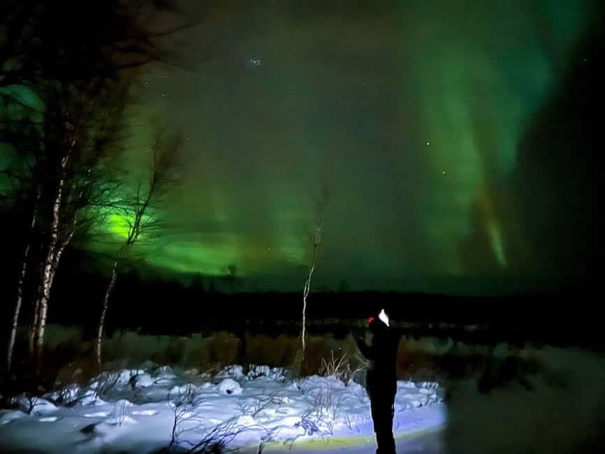 Northern lights private tour Rovaniemi - Pickup in central Rovaniemi and the ride into darker country