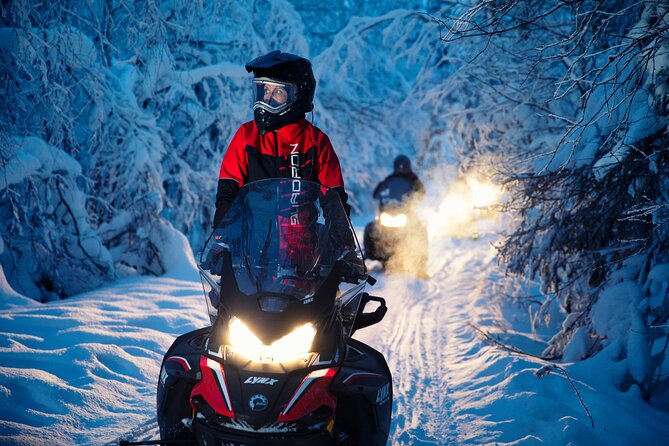 Northern Lights Snowmobile Tour - The campfire is more than a short break