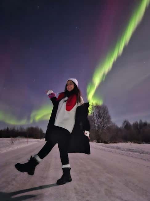 Oulu: Starguaranteed Northern Lights Mobile Chase - The return to Oulu and the flexible timing
