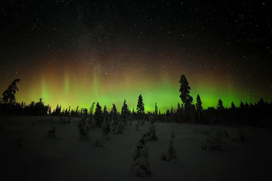 Polar Night Snowshoe Trek - Meeting at Xwander headquarters in Ivalo