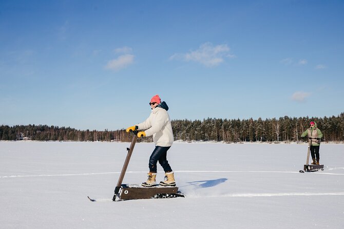 Private Driving Snow Scooters Experience in Finland - What this Finnish winter activity is really like