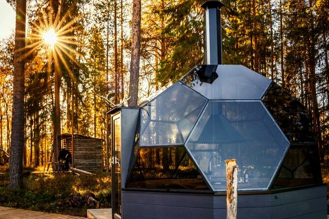 Private Glass Igloo Dinner on the Shore of Frozen Lake - The Northern Lights search and daily choices